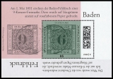 FRG MiNo. Block 90 (3719) ** Series Day of the Stamp 2022: Baden Misprint, MNH