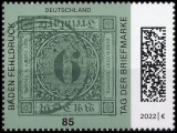 BRD MiNr. 3719 ** Serie Tag der Briefmarke 2022: Baden Fehldruck, MNH