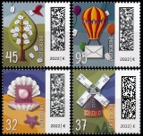 FRG MiNo. 3702-3705 set ** Definite series World of Letters, MNH