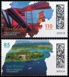 FRG MiNo. 3738-3739 Set ** Series German sights, MNH