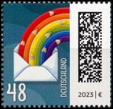 FRG MiNo. 3732-3736 set ** Definite series World of Letters, MNH