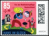 FRG MiNo. 3740-3744, 3750, 3751, 3756 & 3757 ** Self-adh. Germany Q1 2023, MNH