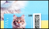 FRG MiNo. 3751 ** Series Popular Pets: Cat, self-adhesive, MNH