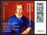 FRG MiNo. 3658 ** 225th birthday of Annette von Droste-Hülshoff, MNH