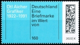 FRG MiNo. 3688 ** 100th birthday of Otto Otl Aicher, graphic artist, MNH