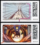 FRG MiNo. 3759-3760 Set ** Series Underground Stations: Dortmund & Leipzig, MNH