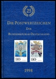 Yearbook 1998 Postage stamps of the Federal Republic of Germany without stamps