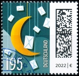 BRD MiNo. 3672 o Definitives World of letters: Moon with letters, postmarked