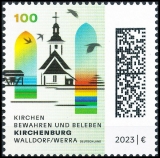 FRG MiNo. 3767 ** Preserving churches - Walldorf/Werra fortified church, MNH