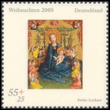 BRD MiNr. 2492-2493 Satz ** Weihnachten 2005, postfrisch