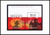 FRG MiNo. 2391-2392 sheet 65 o classical theatre, first day cancel, gift card