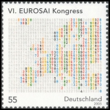 BRD MiNr. 2470 ** Kongreß der EUROSAI, postfrisch