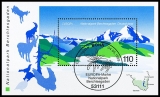 BRD MiNr. Block 47 (2046) **/o Europa 1999 - Natur- und Nationalparks