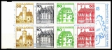 FRG MiNo. MH 23 (913CI-1038DI) ** Castles and palaces, booklet of stamps, MNH