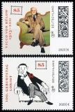 BRD MiNr. 3794-3795 Satz ** 100. Geburtstag Vicco von Bülow, postfrisch