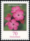 FRG MiNo. 2529-2530 set ** Flowers (XI):  Carthusian pink and edelweiss, MNH