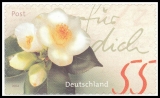 FRG MiNo. 2416 ** Post! Camellias greeting, MNH, self-adhesive, from stamp set