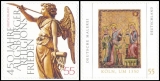 FRG MiNo. 2700-2701 set ** Winter angel & painting, MNH, self-adhesive