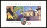 BRD MiNr. 2595 ** 50 J. Bundesland Saarland, postfrisch, selbstklebend