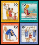 FRG MiNo. 882-885 set ** Youth 1976: Youth training for the Olympics, MNH