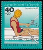 FRG MiNo. 882-885 set ** Youth 1976: Youth training for the Olympics, MNH