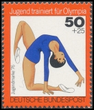 FRG MiNo. 882-885 set ** Youth 1976: Youth training for the Olympics, MNH