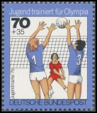 FRG MiNo. 882-885 set ** Youth 1976: Youth training for the Olympics, MNH