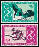 BRD MiNr. 886-887 Satz ** Olympische Sommerspiele 1976, Montreal, postfrisch