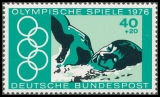 BRD MiNr. 886-887 Satz ** Olympische Sommerspiele 1976, Montreal, postfrisch