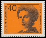 FRG MiNo. 791-794 set ** Significant German women (I): Womens rights activists, MNH