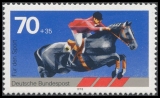 FRG MiNo. 968 ** Sports Aid: Show jumping, MNH