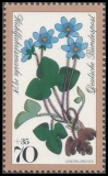 BRD MiNr. 982-985 Satz ** Wohlfahrt 1978: Waldblumen, postfrisch