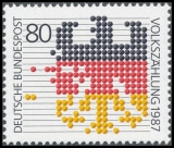 FRG MiNo. 1309 ** Census of Population, MNH