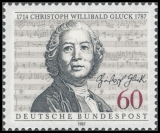 FRG MiNo. 1343 ** Gluck, Christoph Willibald, MNH