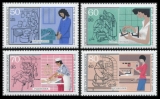 FRG MiNo. 1315-1318 set ** Youth: Handworkers, MNH