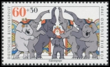 BRD MiNr. 1411-1414 Satz ** Jugend 1989: Zirkus, postfrisch