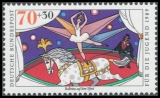 FRG MiNo. 1411-1414 set ** Youth 1989: Circus, MNH