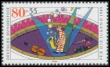 BRD MiNr. 1411-1414 Satz ** Jugend 1989: Zirkus, postfrisch