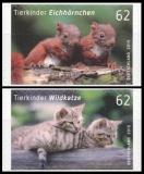 FRG MiNo. 3129-3130 set ** Animal babies (III), MNH, self-adhesive