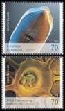 FRG MiNo. 3192-3193 set ** Series micro worlds: diatom & agrimony, MNH