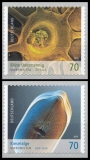 FRG MiNo. 3205-3206 set ** microworlds, MNH, self-adhesive