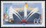 FRG MiNo. 1419 ** 800 years Port of Hamburg, MNH