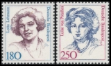 FRG MiNo. 1427-1428 set ** Women in German History (X), MNH