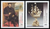 FRG MiNo. 3227-3228 set ** series Treasures from German Museums, MNH