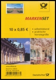 FRG MiNo. FB 56 (3231) ** Schloss Sanssouci, foil sheet, self-adhesive, MNH