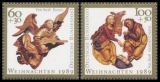 FRG MiNo. 1442-1443 set ** Christmas 1989, MNH