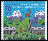 FRG MiNo. 3245 ** Environment 2016: The Alps - diversity in Europe, MNH