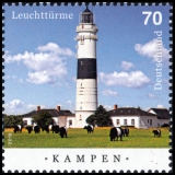 FRG MiNo. 3252-3253 set ** Series Lighthouses: Staberhuk & Kampen, MNH