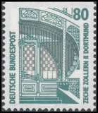 BRD MiNr. 1342C-1342D ** Sehenswürdigkeiten (I), C+D-Wert, postfrisch