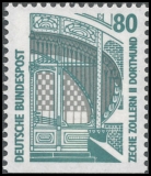 BRD MiNr. 1342C-1342D ** Sehenswürdigkeiten (I), C+D-Wert, postfrisch